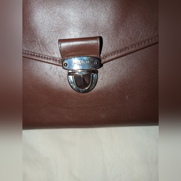 COACH Leather Messenger Bag Briefcase D 72070 Brown EUC - Picture 11 of 12